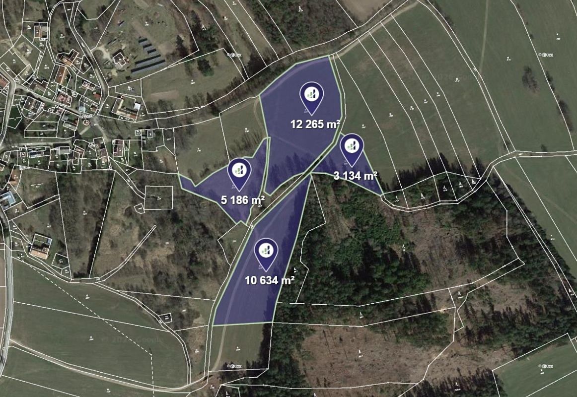 Prodej louky 31219 m², Lodhéřov – fotka 1 z 3