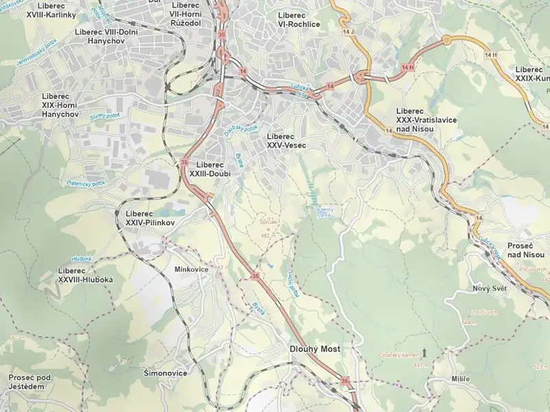 Prodej louky 2397 m², Dlouhý Most – náhled fotky 3