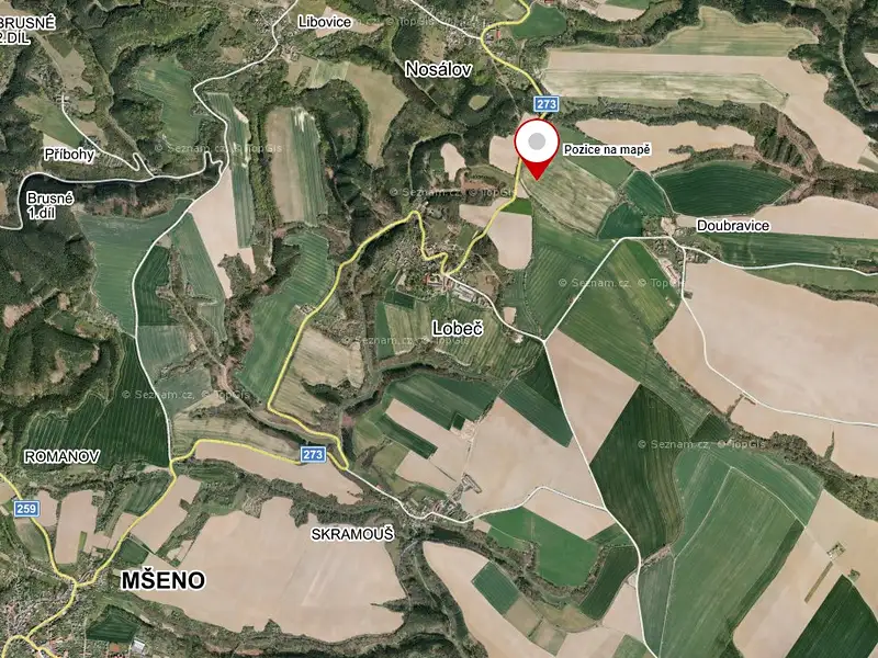 Prodej pole 20721 m², Nosálov – náhled fotky 2