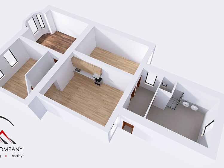 Pronájem bytu 3+1, 97 m² (17 z 19)