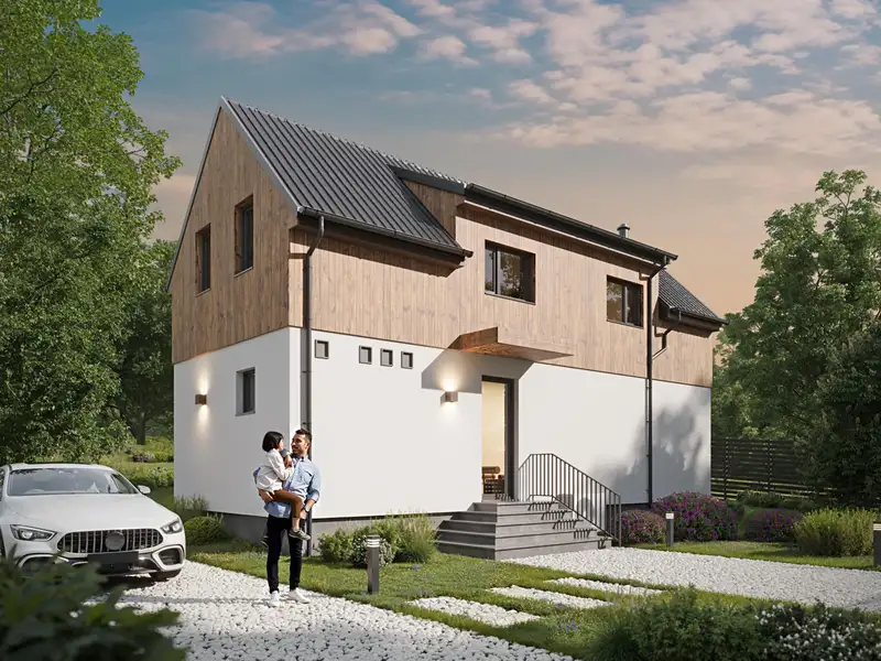 Prodej projektu na klíč 88 m², pozemek 1034 m², Vejprty – náhled fotky 3