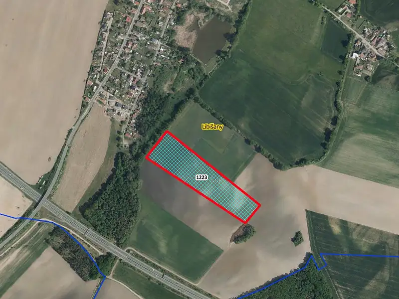Prodej pole 34743 m², Libišany – náhled fotky 3