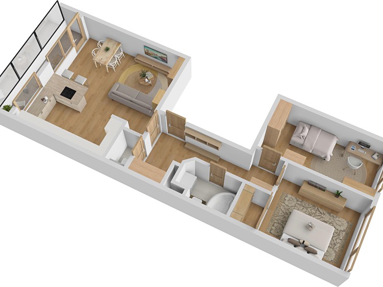 Квартира 3+kk на продаж, 76 м² (29 з 31)