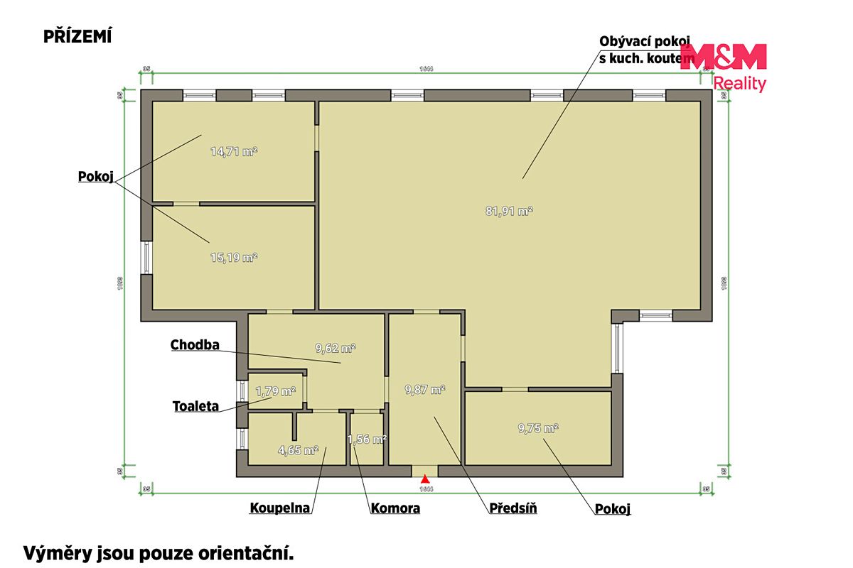 Prodej rodinného domu 150 m², pozemek 1239 m² – fotografie 4