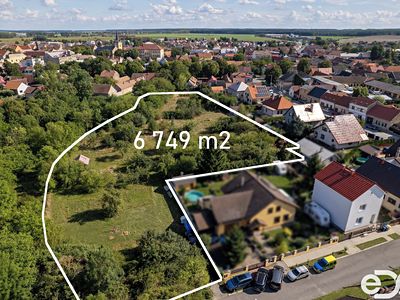 Prodej stavebního pozemku 6749 m²