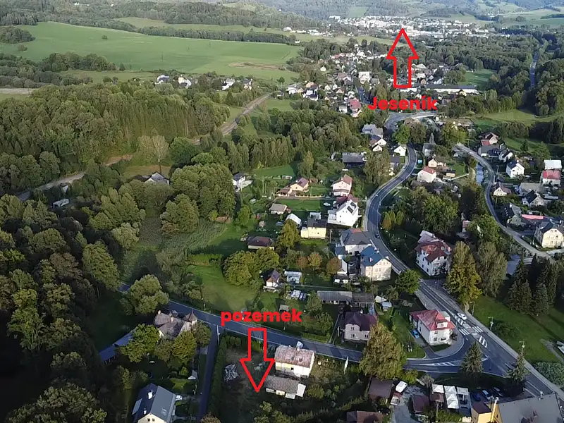 Prodej stavebního pozemku 1165 m², Lipová-lázně – náhled fotky 3