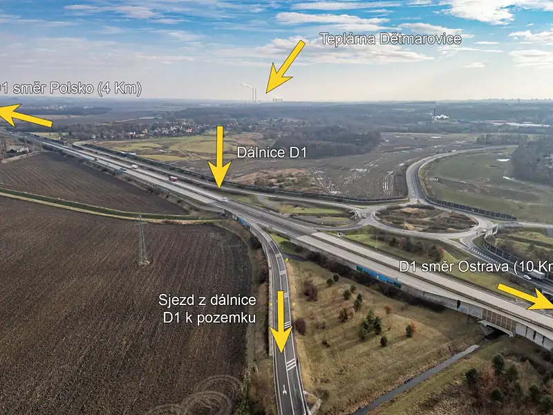 Prodej komerčního pozemku 4376 m², Bohumín – náhled fotky 2