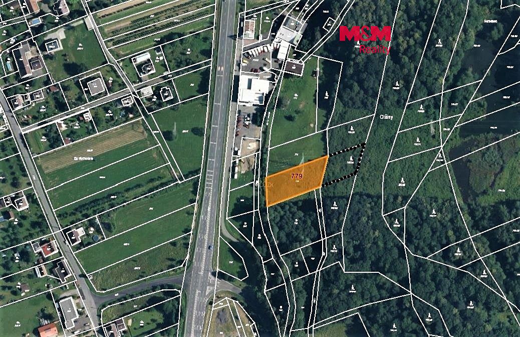 Prodej pole 2940 m², Baška – fotka 1 z 3
