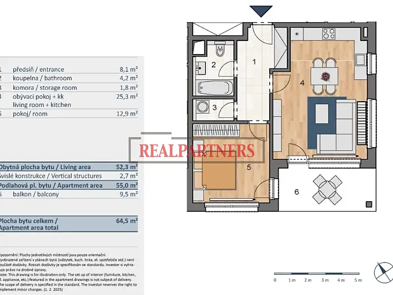 Prodej bytu 2+kk 64 m², Praha – náhled fotky 2