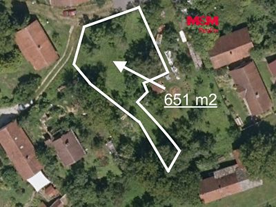 Prodej stavebního pozemku 651 m²