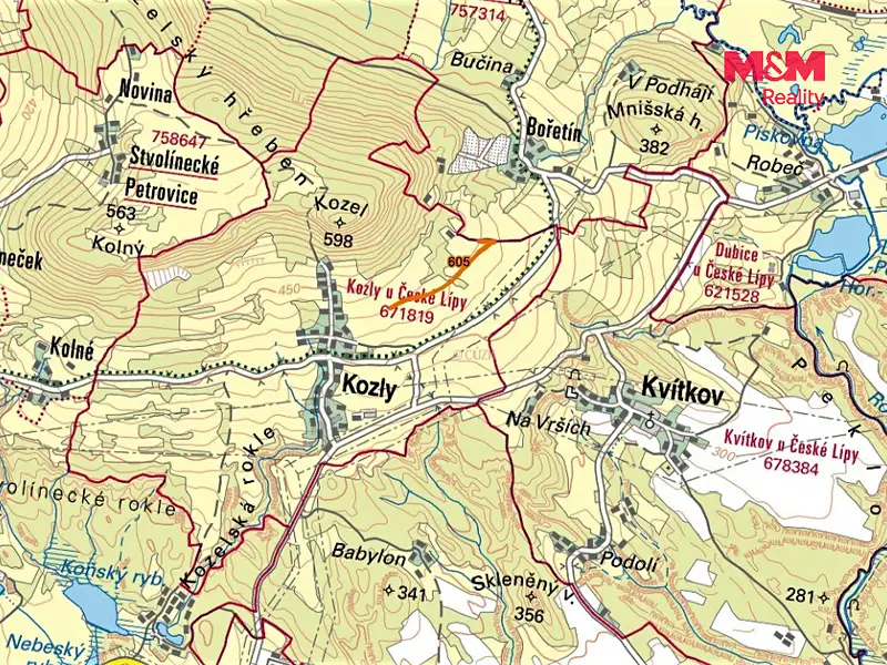 Prodej louky 10043 m², Kozly – náhled fotky 2
