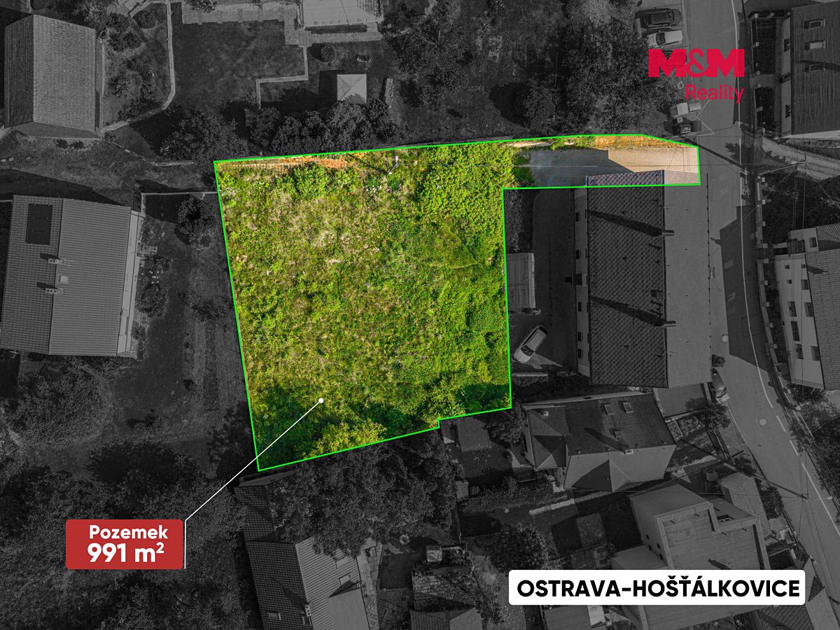 Prodej stavebního pozemku 991 m² – fotografie 2
