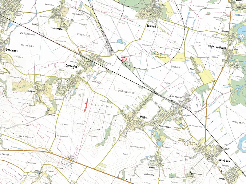 Prodej pole 20112 m², Cerhenice – náhled fotky 3
