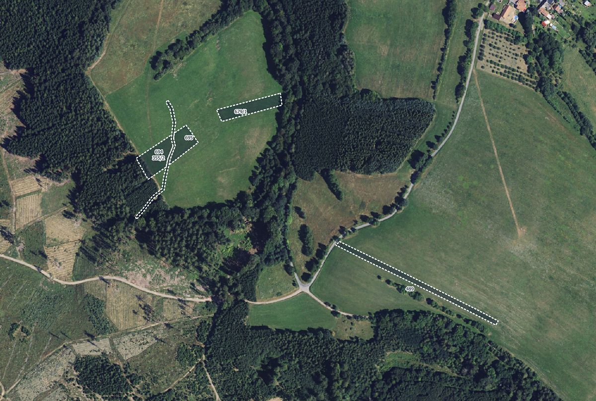 Prodej louky 6863 m²