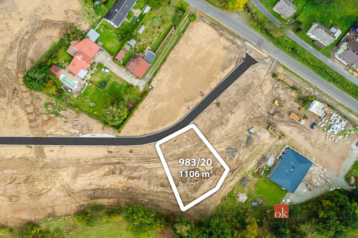 Prodej stavebního pozemku 1106 m² – fotografie 4