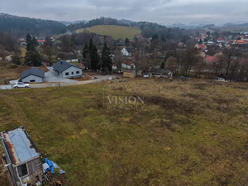 Prodej stavebního pozemku 1057 m², Nihošovice – náhled fotky 2