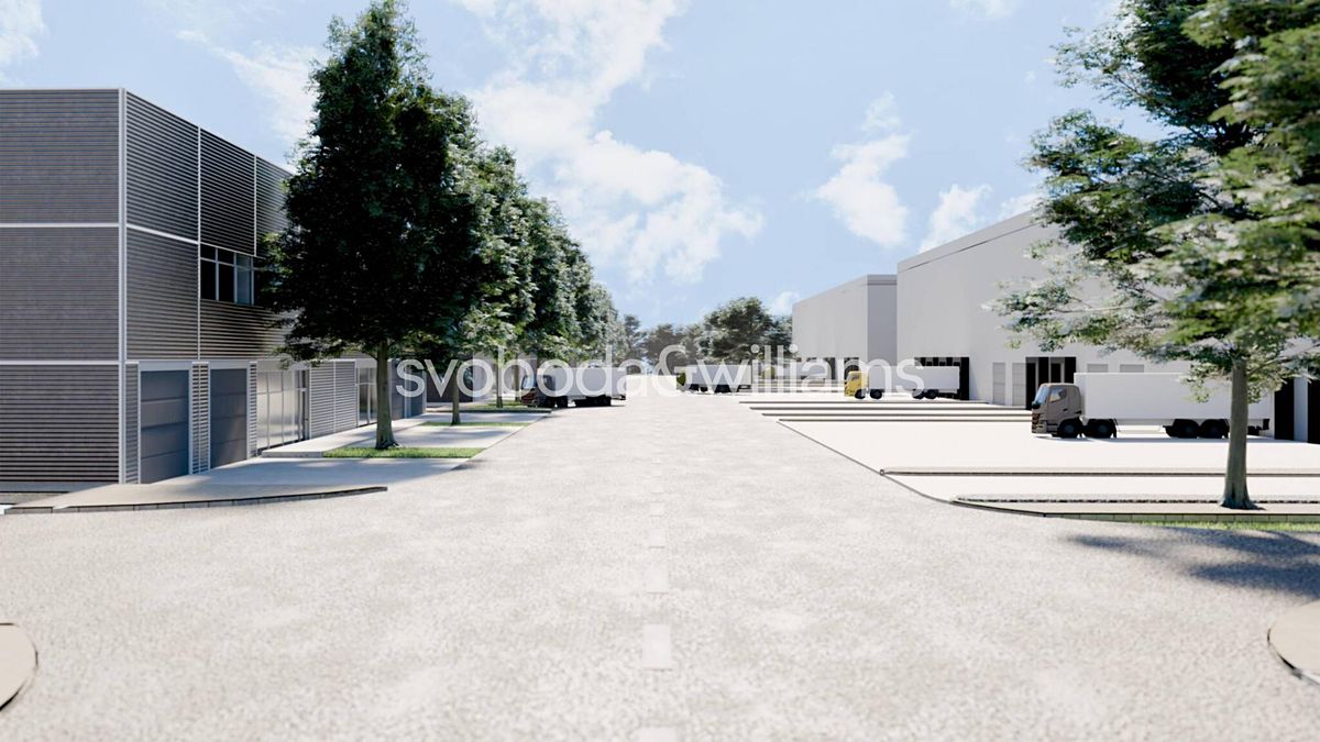 Pronájem výrobní haly, prostoru 2350 m² – fotografie 3