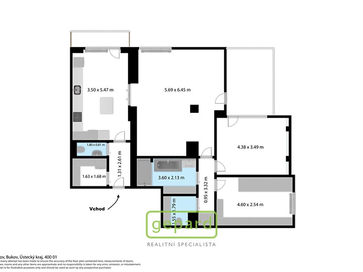 Wohnung 3+1 zum Kauf, 111 m² (34 von 35)