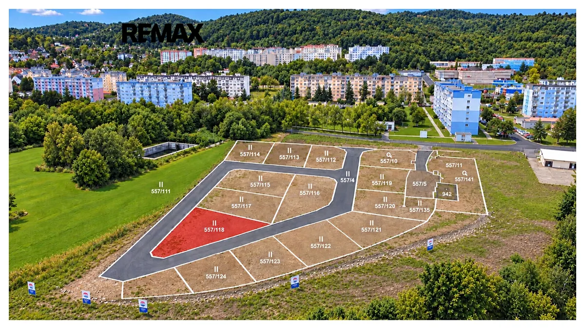 Prodej stavebního pozemku 904 m²