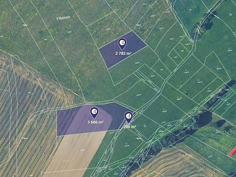 Prodej pole 8744 m², Kbel – náhled fotky 1