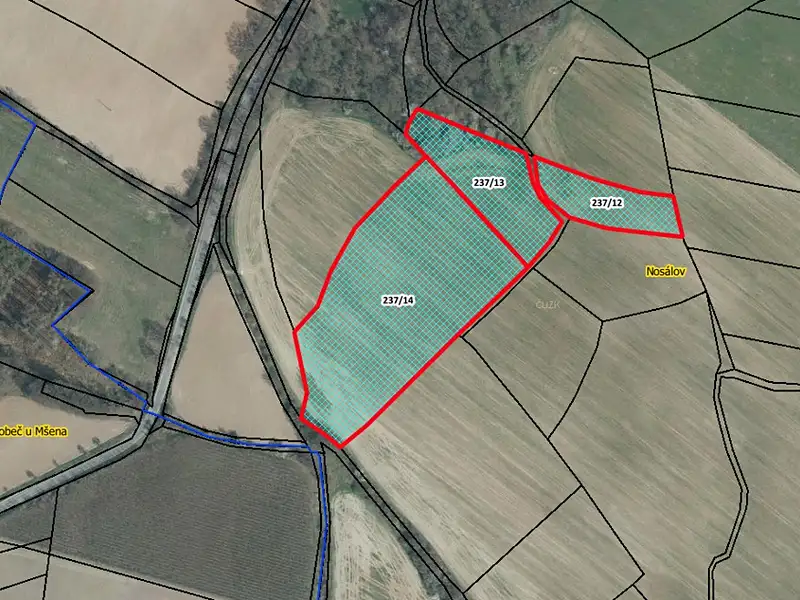 Prodej pole 20721 m², Nosálov – náhled fotky 1