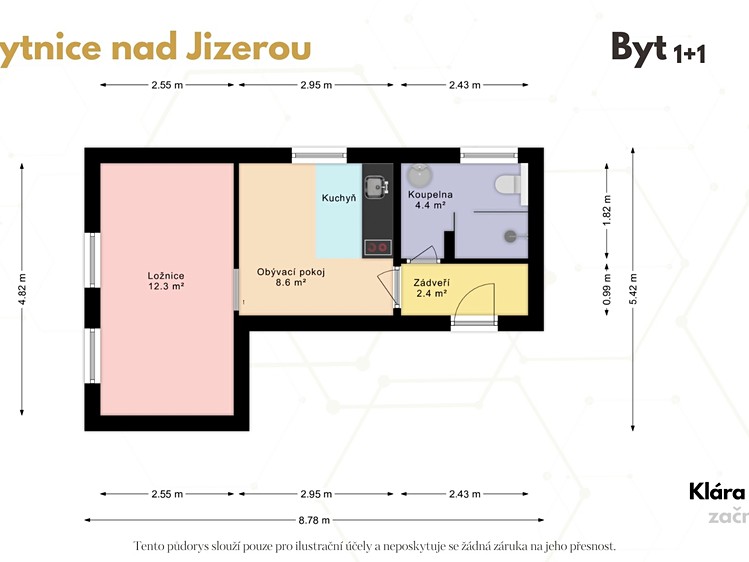 Wohnung 1+1 zum Kauf, 29 m² (17 von 17)