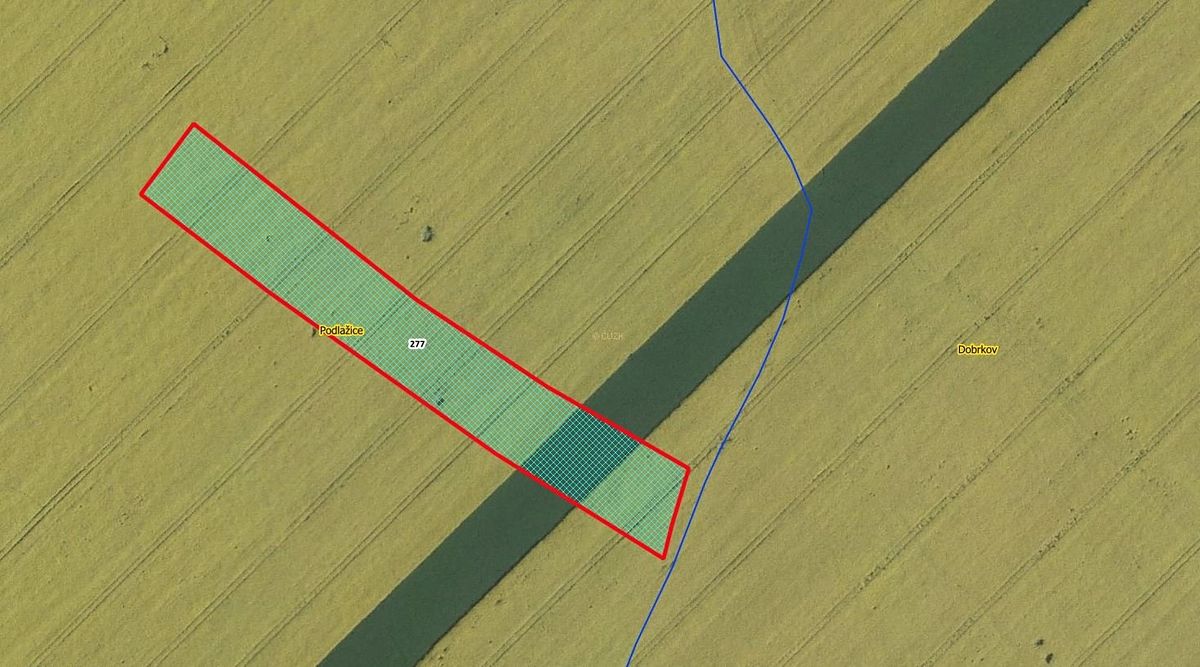 Prodej pole 6287 m², Chrast – fotka 1 z 3