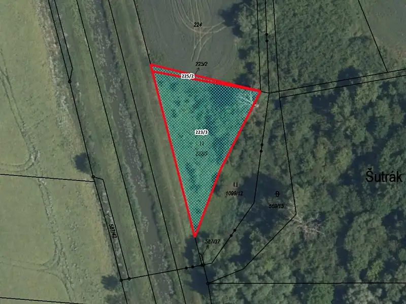 Prodej pozemku 1202 m², Křinec – náhled fotky 1