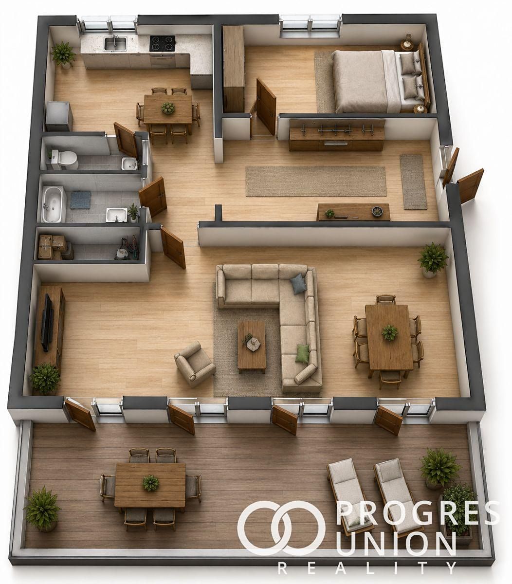 Prodej bytu 2+1 62 m² – fotografie 2