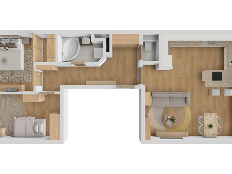 Квартира 3+kk на продаж, 76 м² (28 з 31)