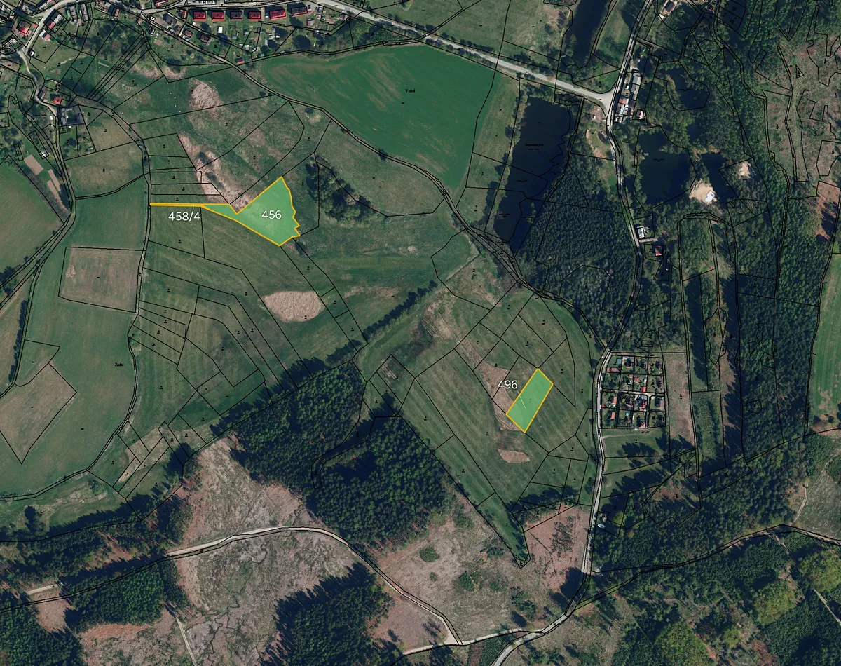 Prodej louky 7771 m²