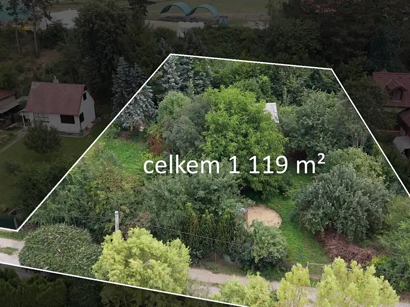 Prodej stavebního pozemku 1119 m², Roblín – náhled fotky 2