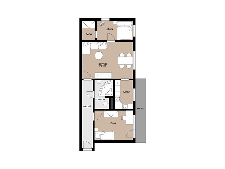 Квартира 3+1 на продаж, 76 м² (20 з 20)