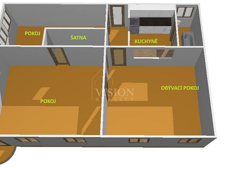 Квартира 3+1 в оренду, 101 м² (22 з 22)
