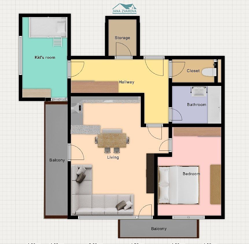Prodej bytu 3+kk 71 m² – fotografie 4