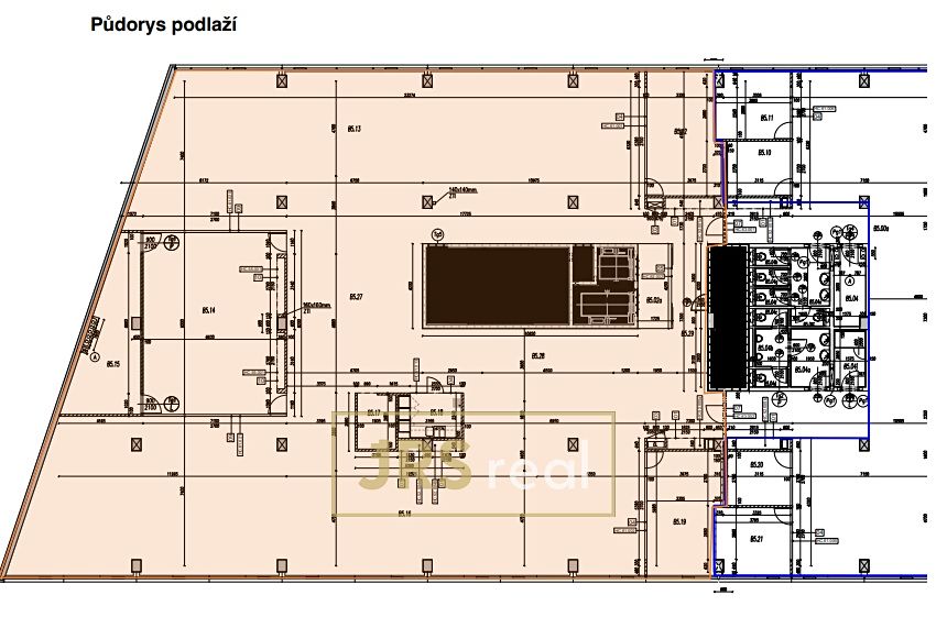 Pronájem kanceláře 780 m² – fotografie 5