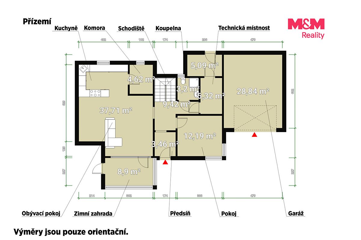 Prodej rodinného domu 157 m², pozemek 1029 m² – fotografie 3