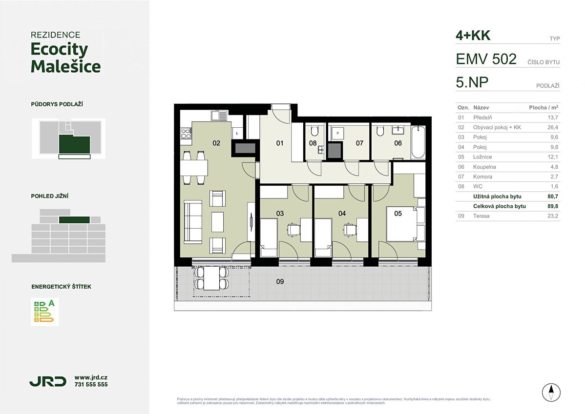 Prodej bytu 4+kk 90 m² – fotografie 2