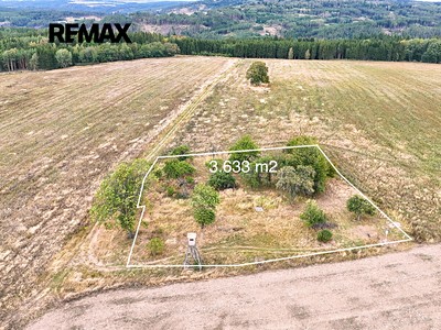 Prodej  stavebního pozemku 3 633 m²