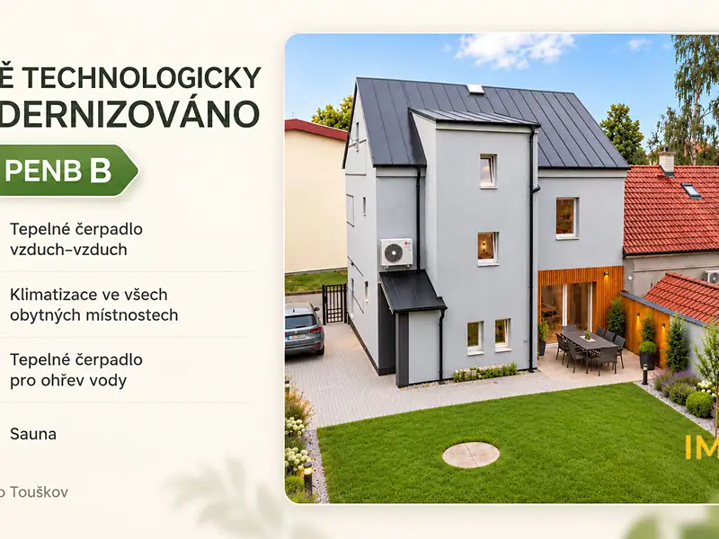Prodej rodinného domu 197 m², pozemek 352 m², Město Touškov – náhled fotky 3