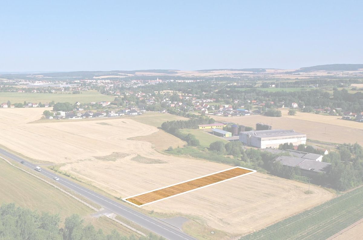 Prodej komerčního pozemku 3534 m², Kamenný Újezd – fotka 1 z 3