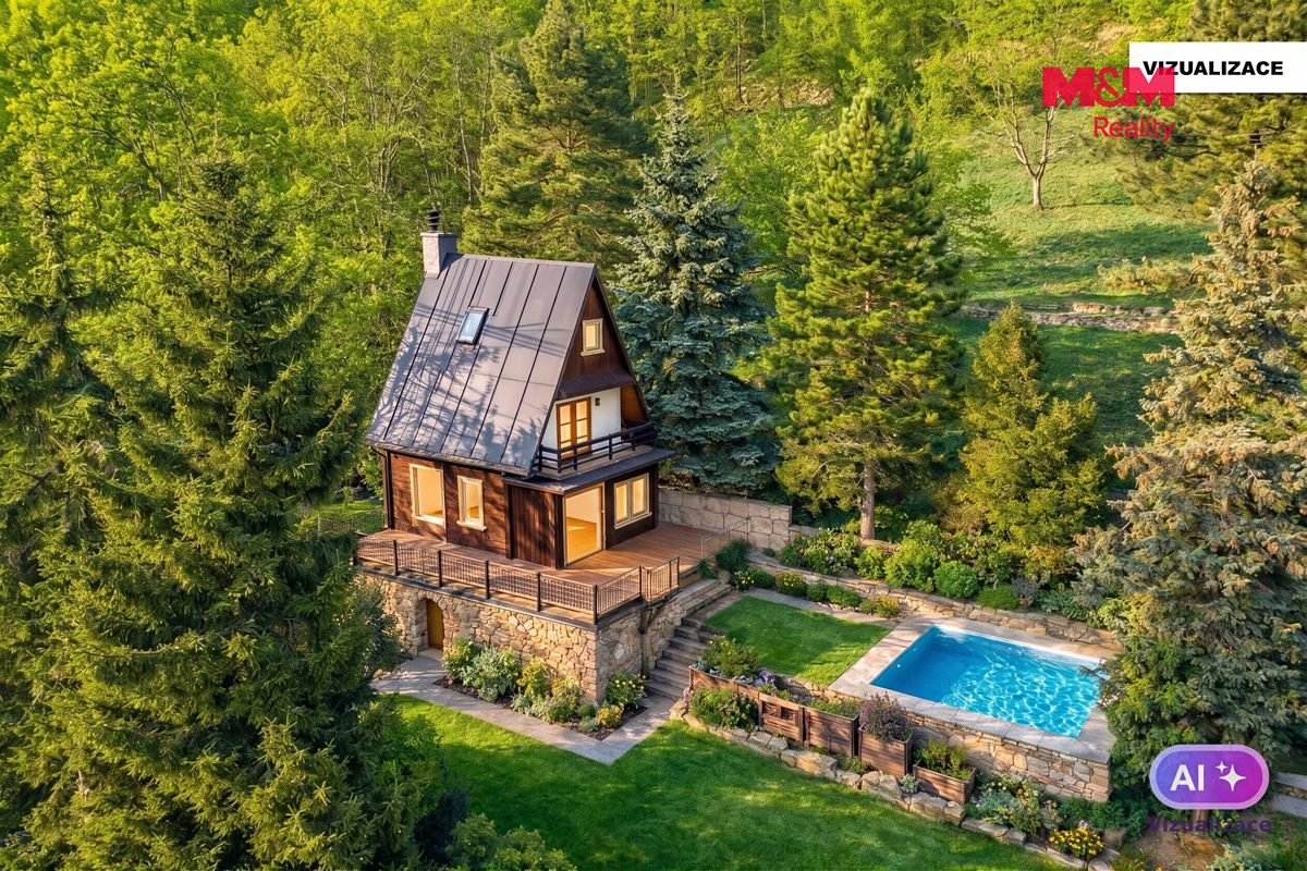 Prodej chaty 48 m², pozemek 1286 m² – fotografie 3