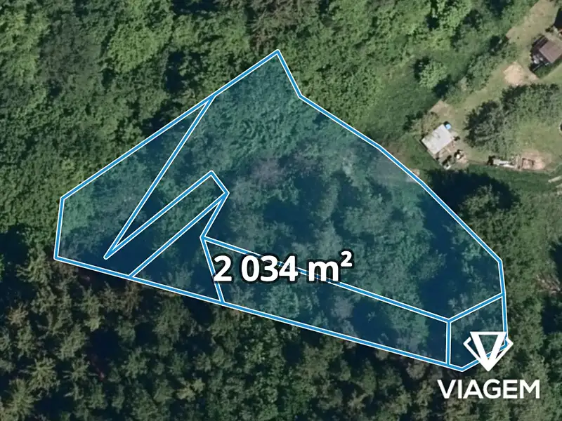 Prodej lesa 2034 m², Podkopná Lhota – náhled fotky 1