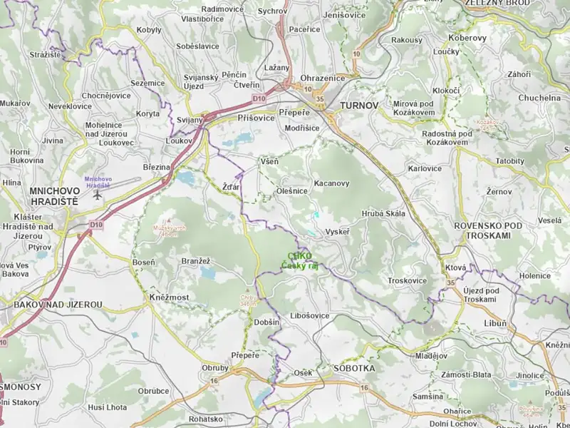 Prodej pole 6284 m², Vyskeř – náhled fotky 3