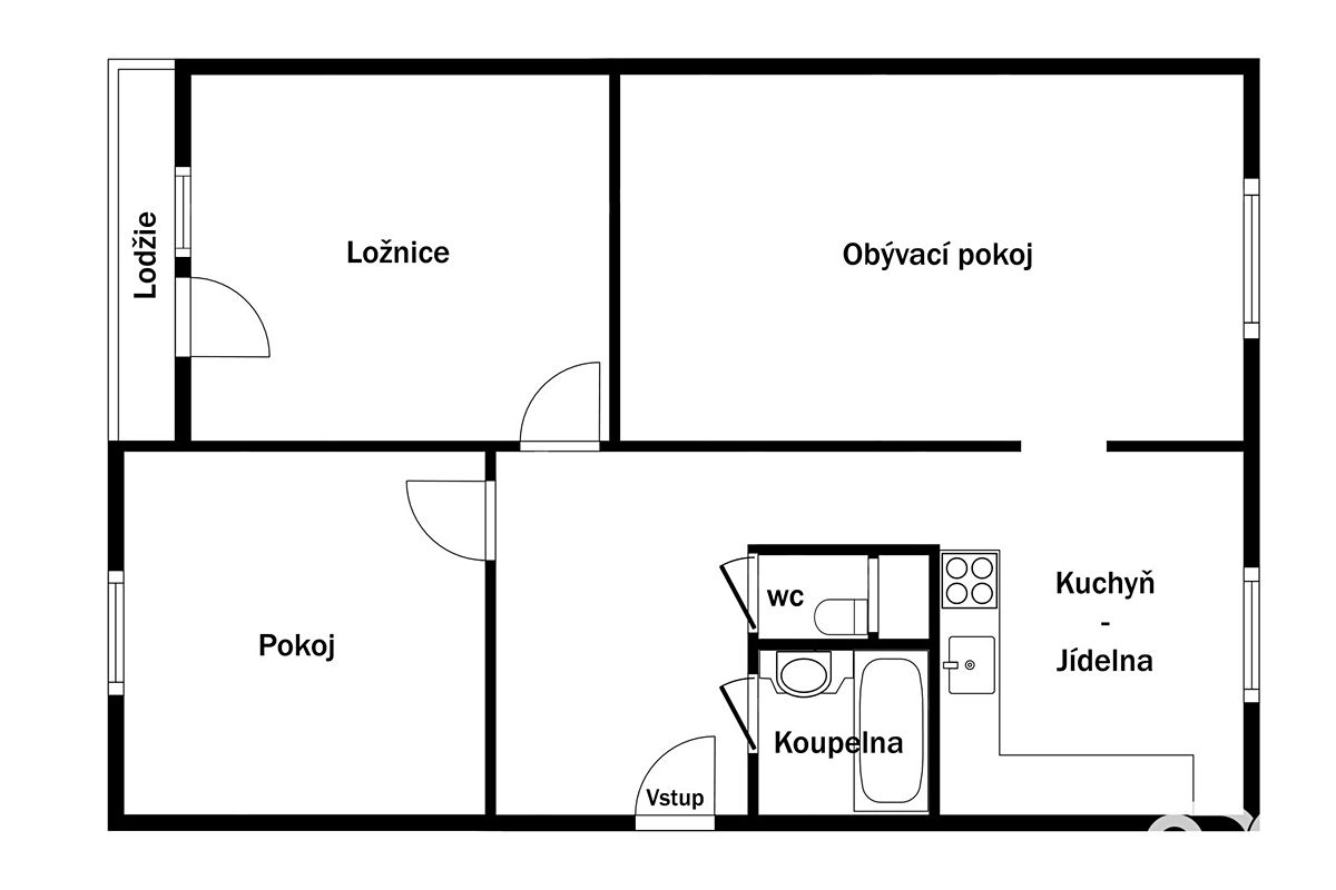 Prodej bytu 3+1 70 m² – fotografie 4