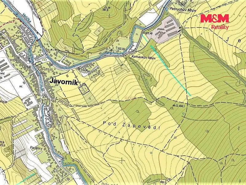 Prodej louky 3447 m², Javorník – náhled fotky 2