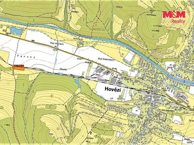 Prodej louky 4650 m², Hovězí – náhled fotky 2