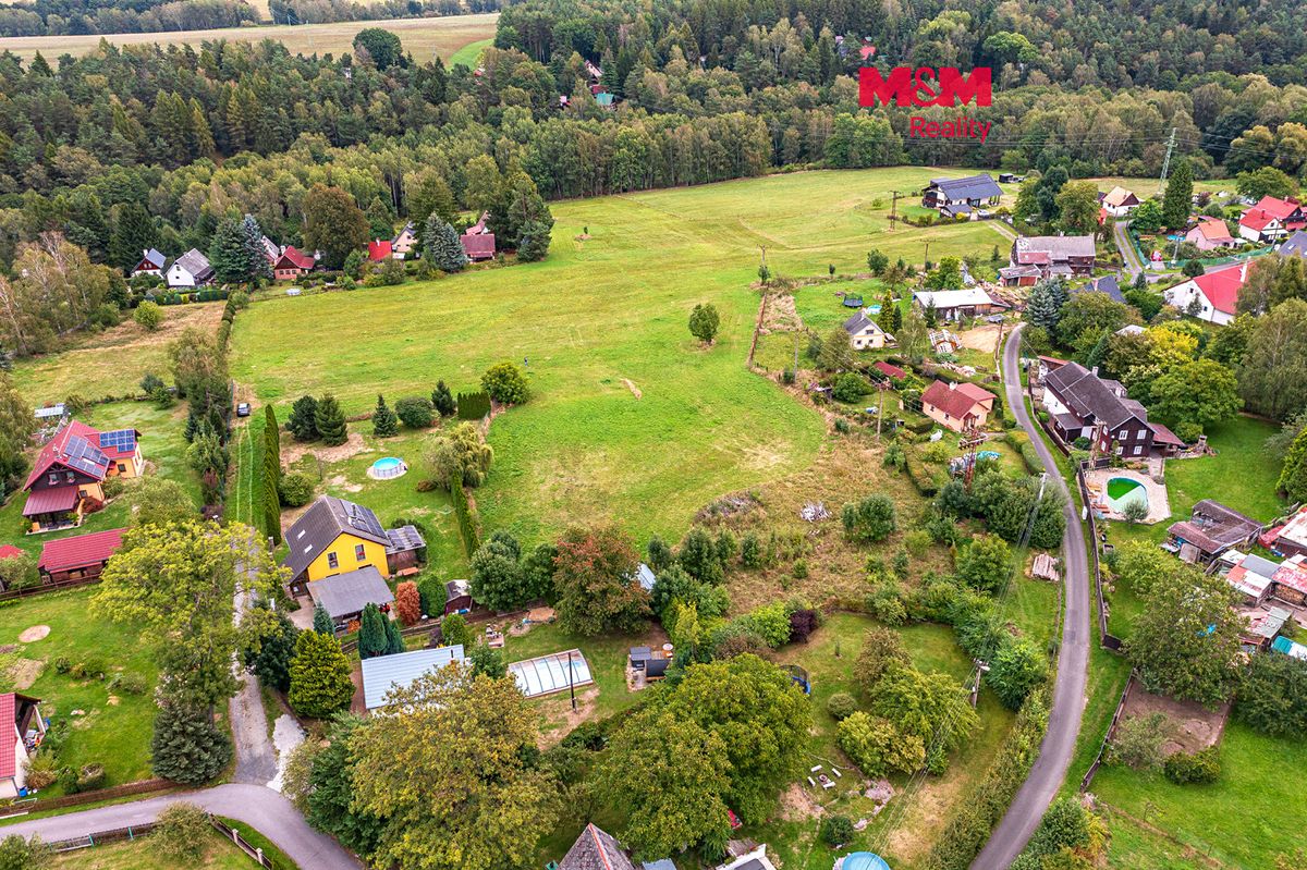 Prodej stavebního pozemku 1899 m², Arnoltice – fotka 1 z 3
