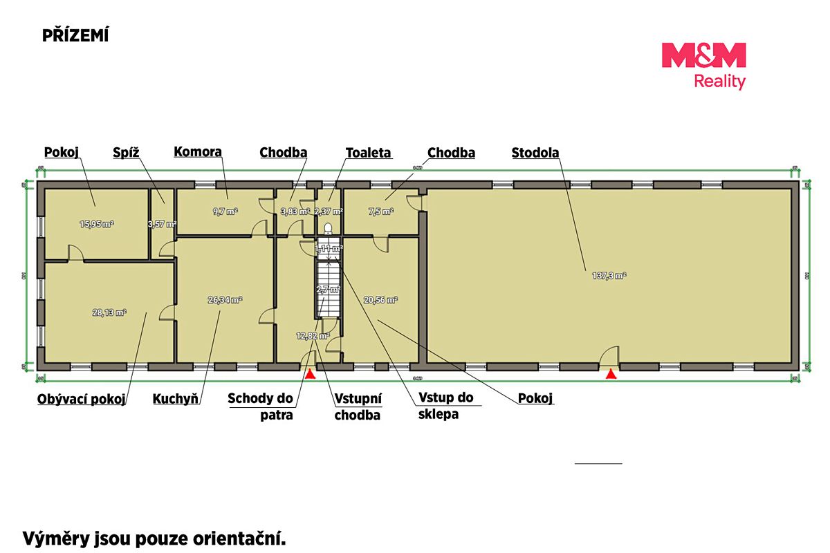 Prodej zemědělské usedlosti 200 m², pozemek 951 m² – fotografie 3