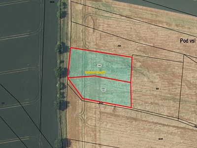 Prodej pole 3302 m²